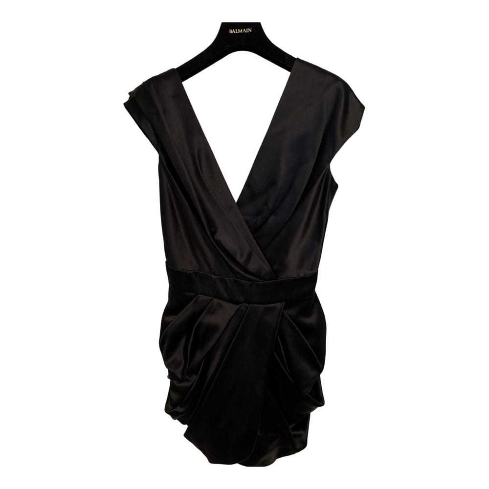 Balmain Silk mini dress - image 1