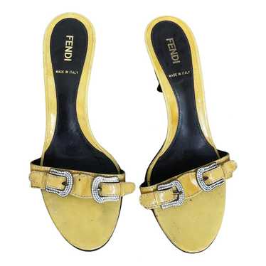 Fendi Leather sandals - image 1