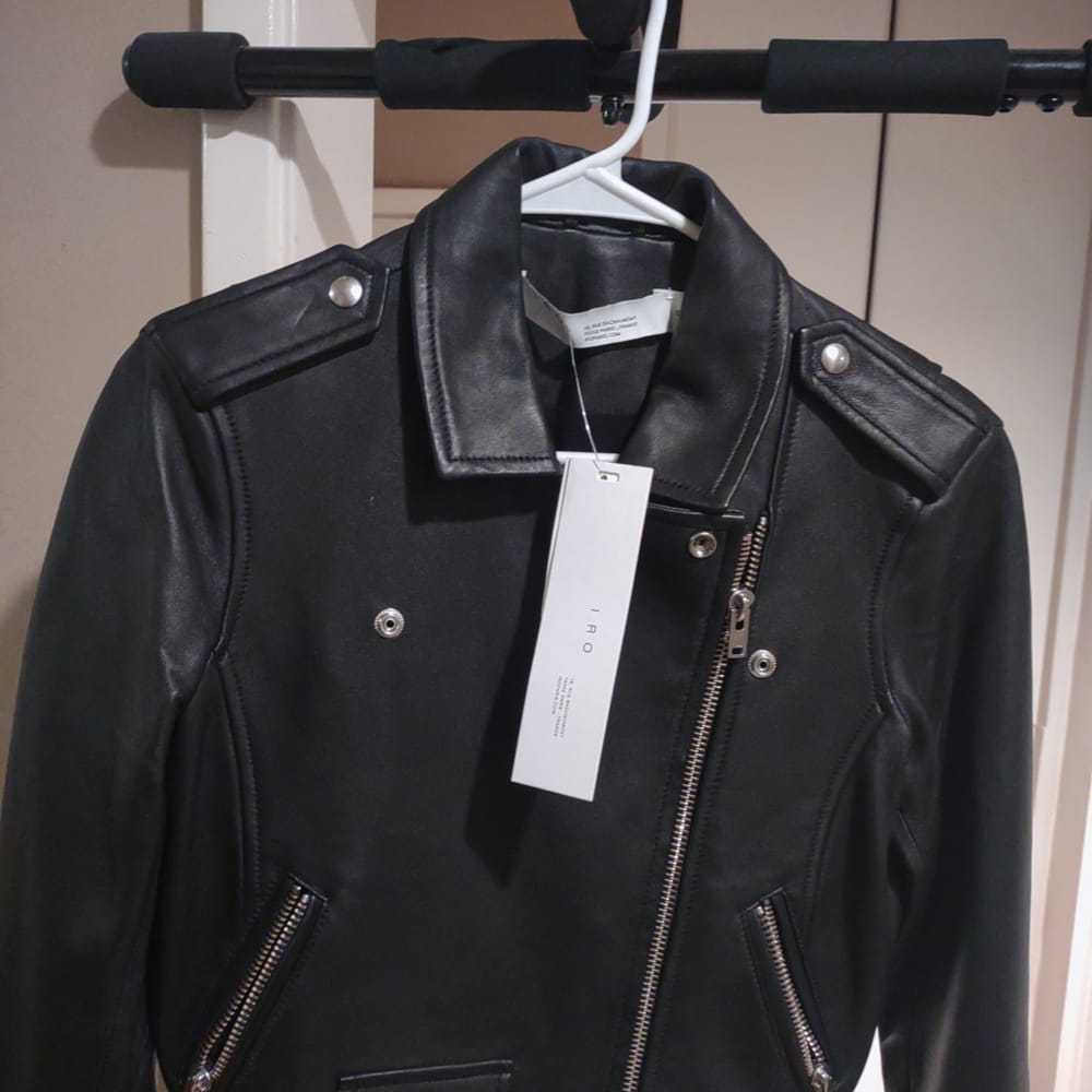 Iro Leather jacket - image 6