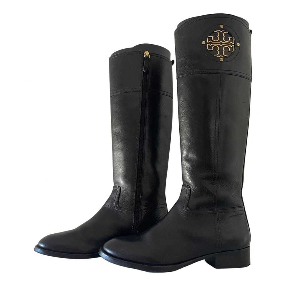 Tory Burch Leather riding boots - image 1