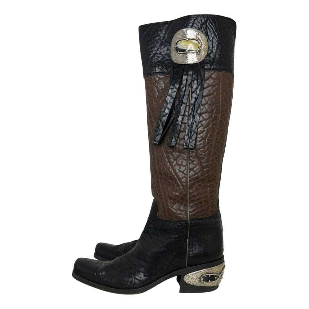 Giuseppe Zanotti Leather cowboy boots - image 1