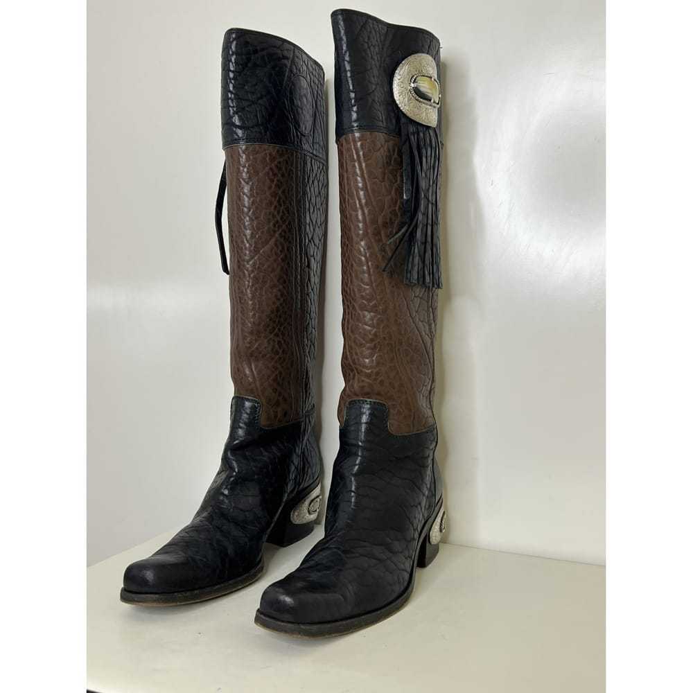 Giuseppe Zanotti Leather cowboy boots - image 5