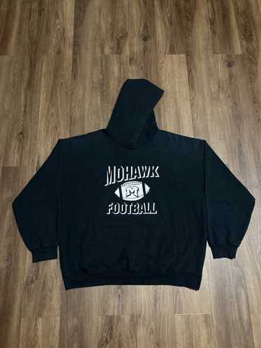 Gildan × Streetwear × Vintage Mohawk Football Hood