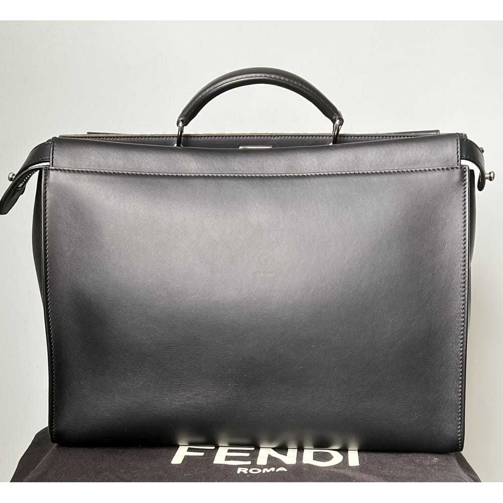 Fendi Peekaboo leather handbag - image 6