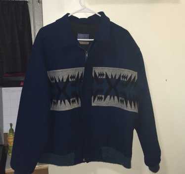Southwestern Printed Knitted Fleece Lapel Bomber Jacket – Dakoda Goods & Co.