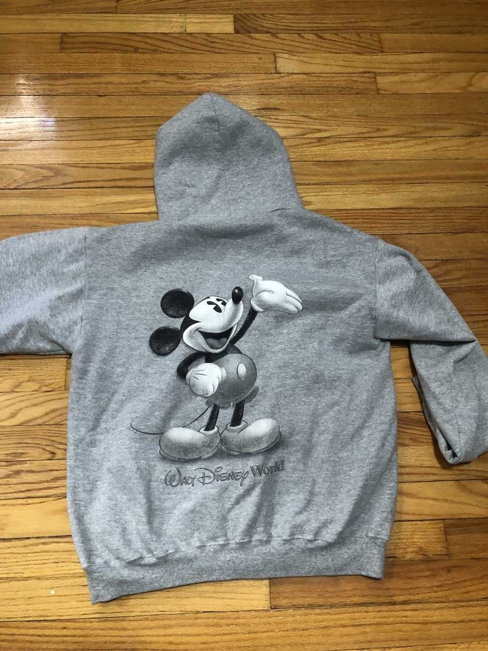 Mickey Mouse Vintage Mickey Mouse Zip Up Sweatshi… - image 2