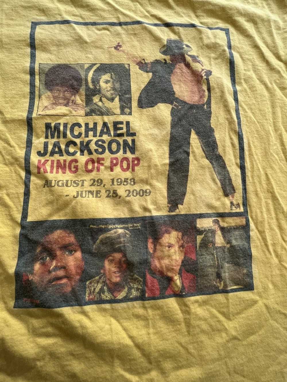 Band Tees Michael Jackson King of Pop Memorial Sh… - image 2