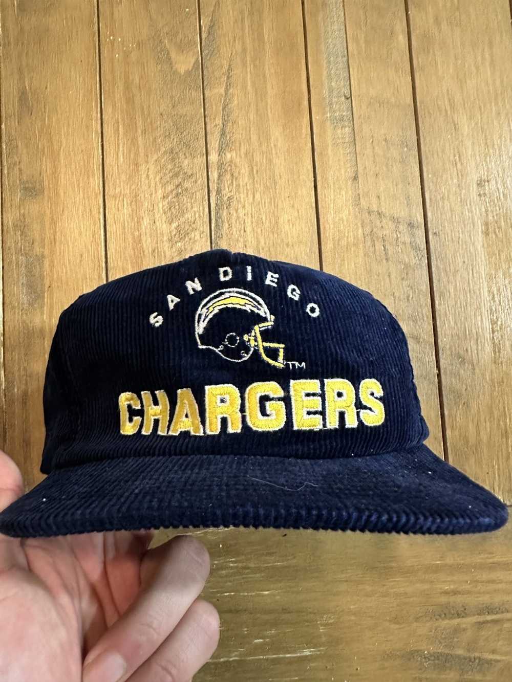 San Diego Chargers SCRIMMAGE PATCH Blue Fitted Hat