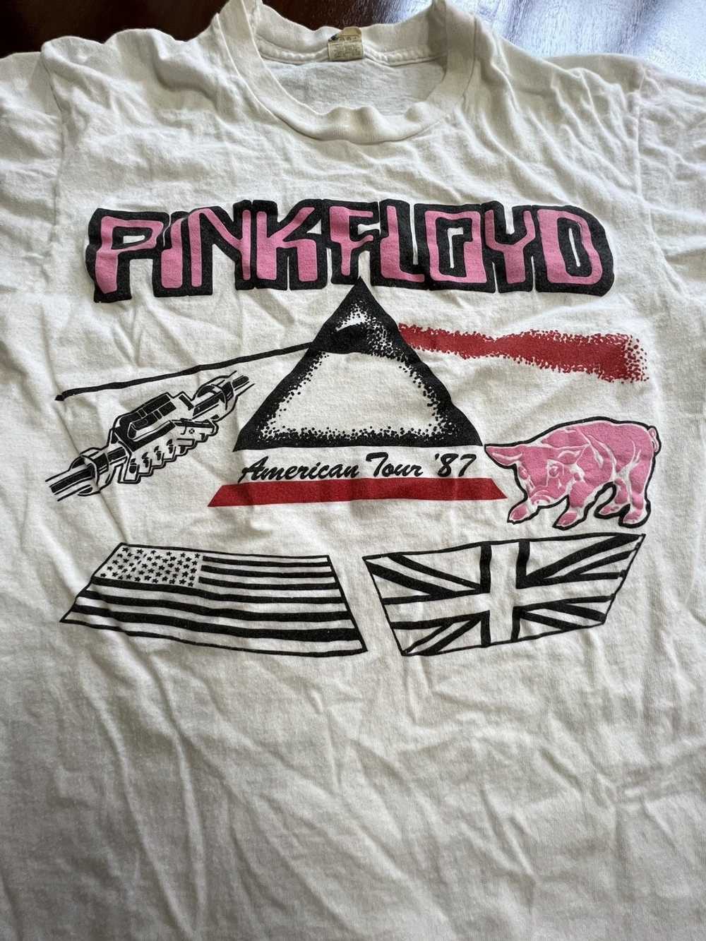 Vintage 1987 Pink Floyd tour shirt Momentary Laps… - image 2