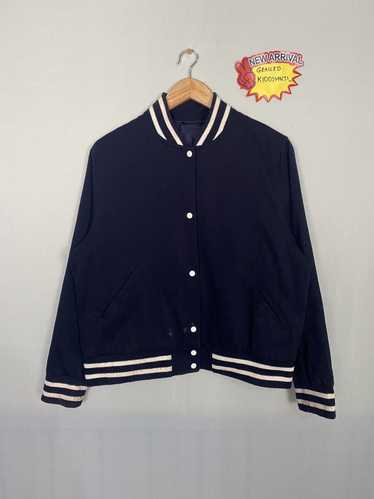 GU × Varsity Jacket GU Varsity Button Jacket - image 1