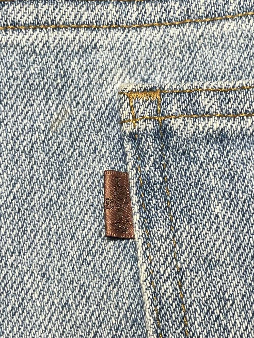 Levi's 1995 Levi’s 540 brown tab flex denim jeans… - image 11