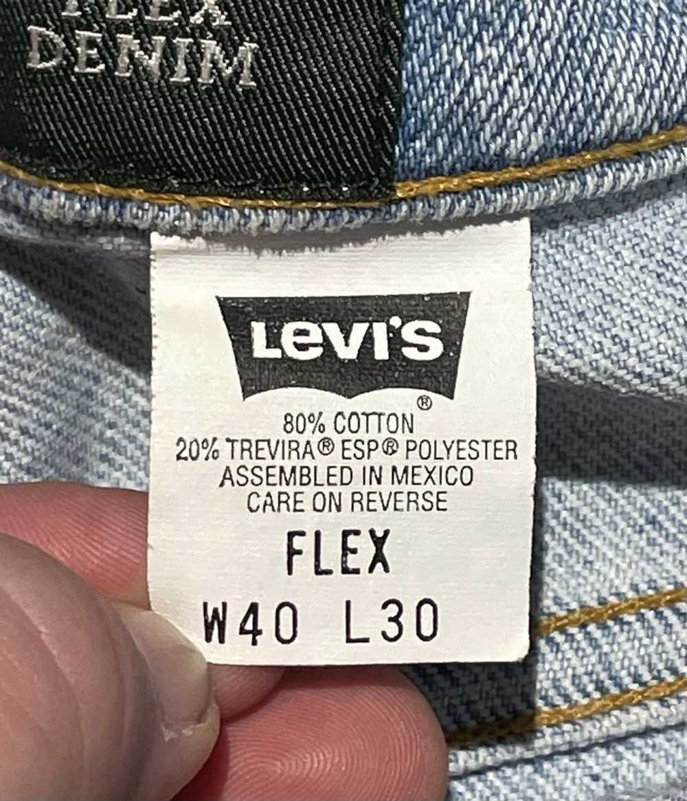 Levi's 1995 Levi’s 540 brown tab flex denim jeans… - image 3