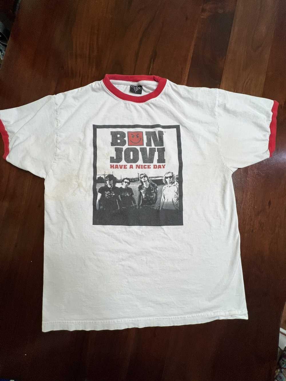 Vintage Bon Jovi have a nice day tour shirt 2005 - image 1