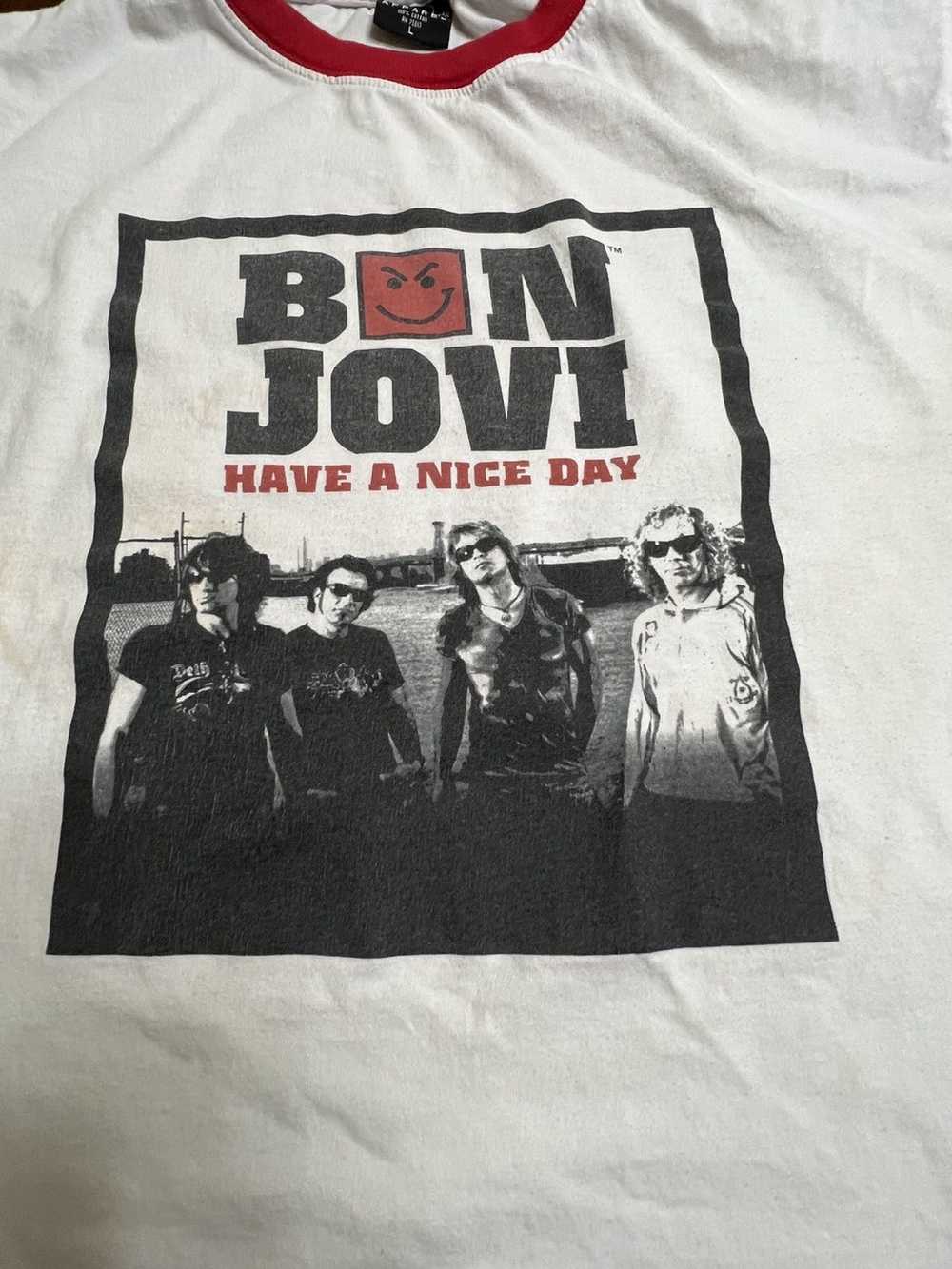 Vintage Bon Jovi have a nice day tour shirt 2005 - image 2