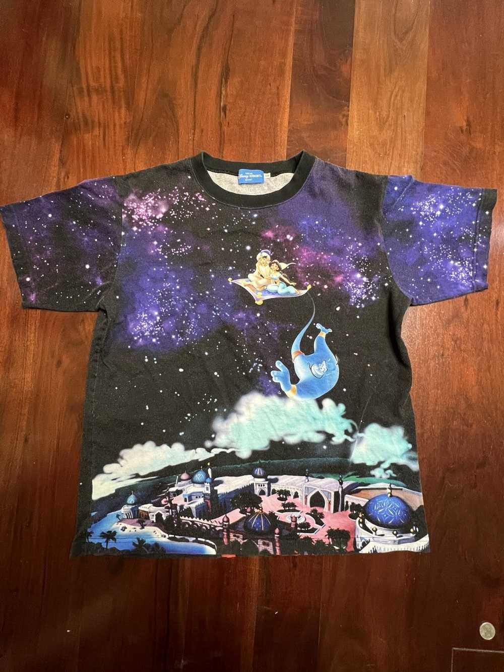 Disney Tokyo Disney Aladdin AOP shirt - image 1