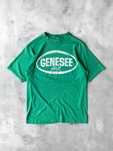 Genesee Hall University of Rochester T-Shirt 80's 