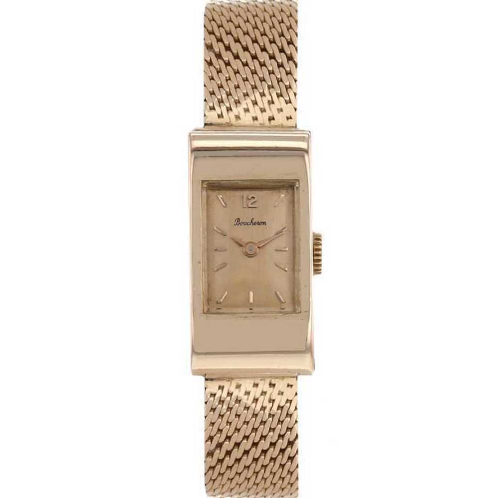 Boucheron Reflet mini watch in pink gold Circa 19… - image 1