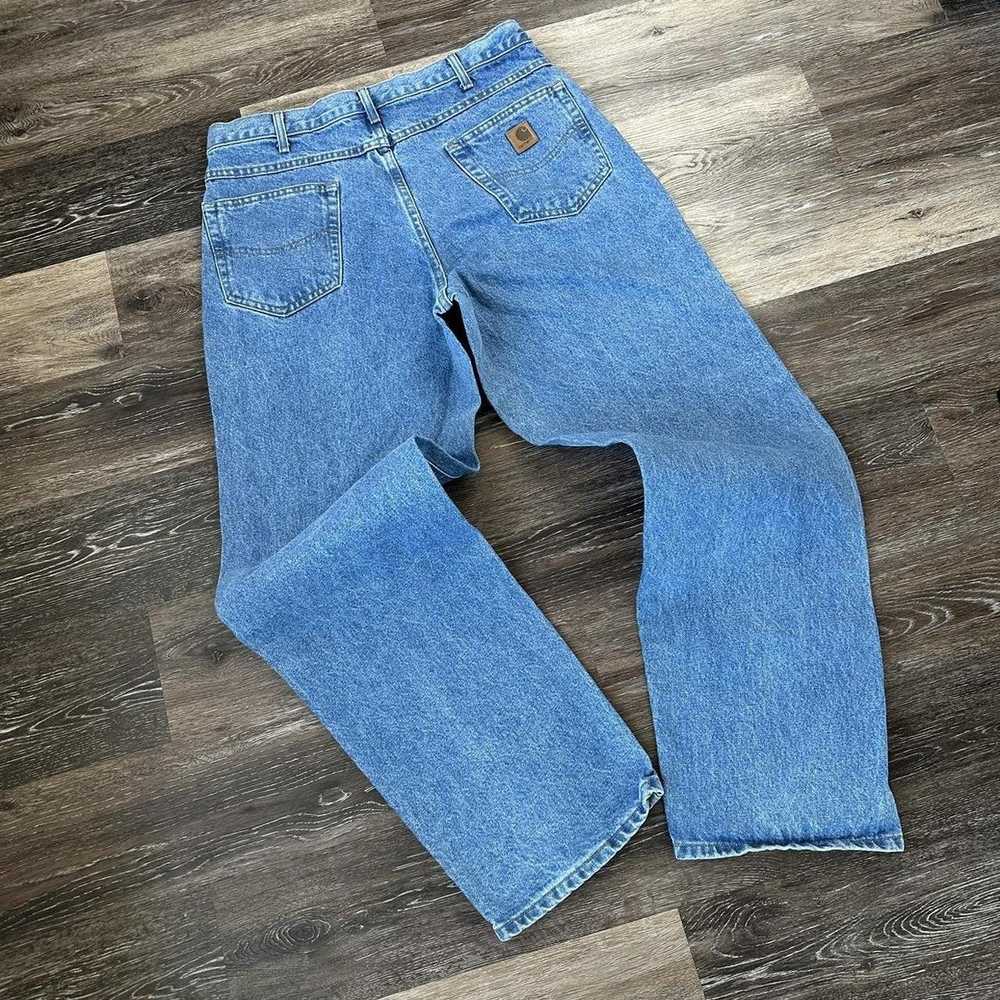 Carhartt carhartt denim work jeans - image 2