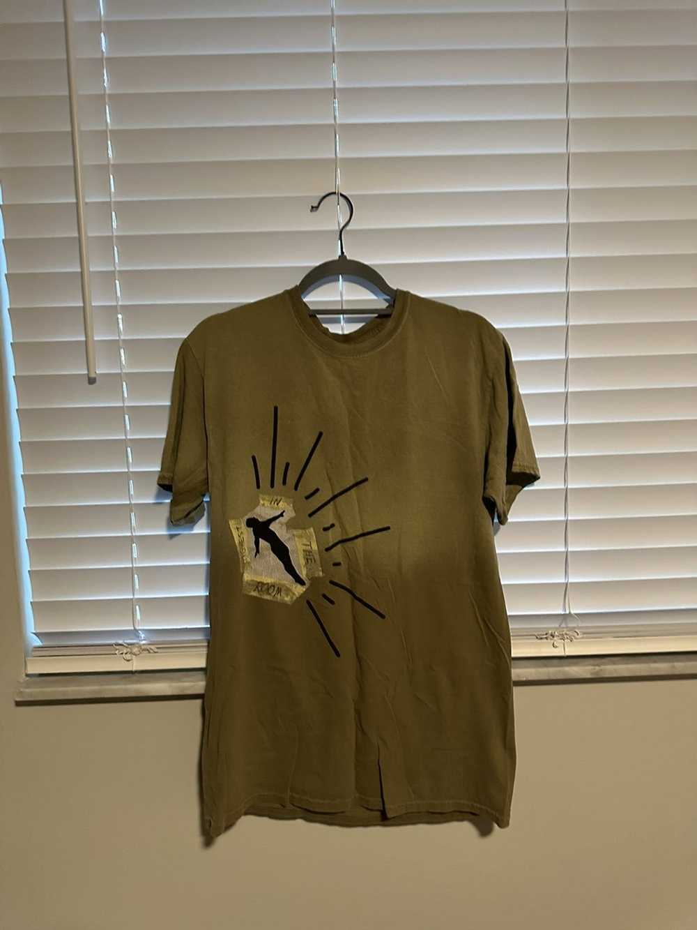 Travis Scott Highest In The Room Olive T shirt - image 1