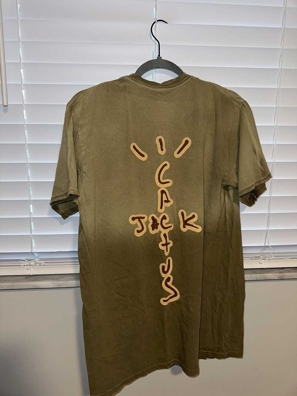 Travis Scott Highest In The Room Olive T shirt - image 5