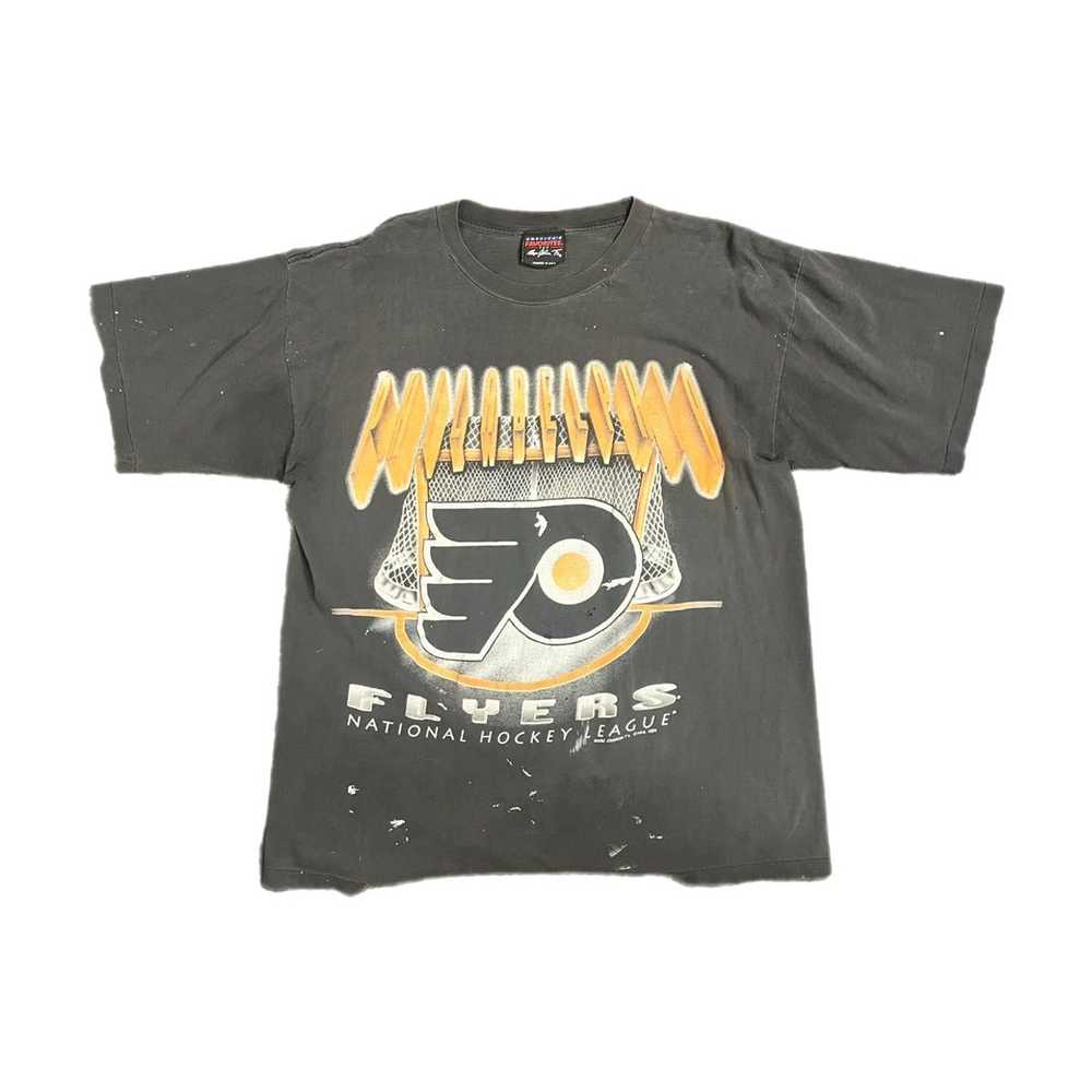 NHL × Rock T Shirt × Vintage Vintage 1994 Philade… - image 3