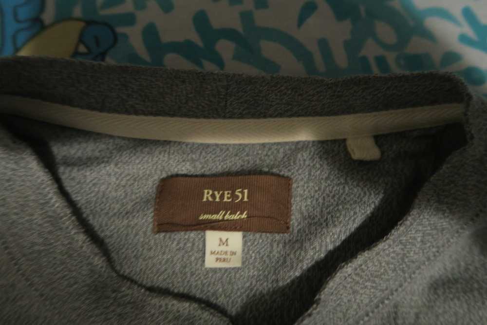 Luxury Rye 51 Rob Long Sleeve Henley Button Shirt… - image 2