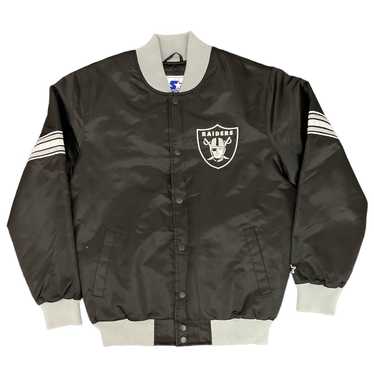 Vintage 80's Los Angeles Raiders 'Starter' Satin Jacket — The Pop-Up📍