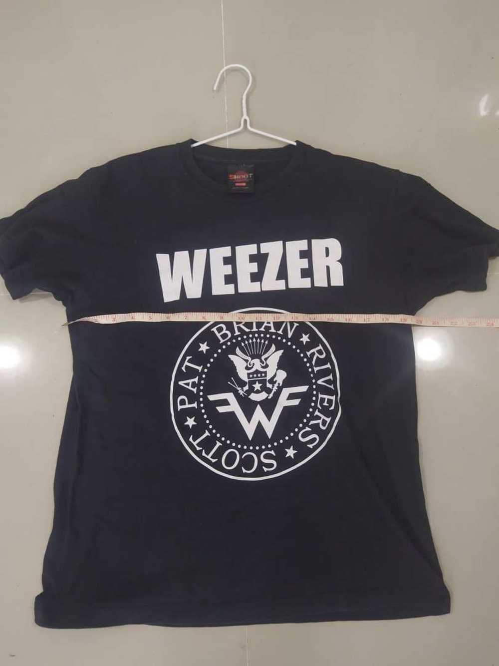 Band Tees × Rock T Shirt × Vintage Weezer Y2k Shi… - image 4