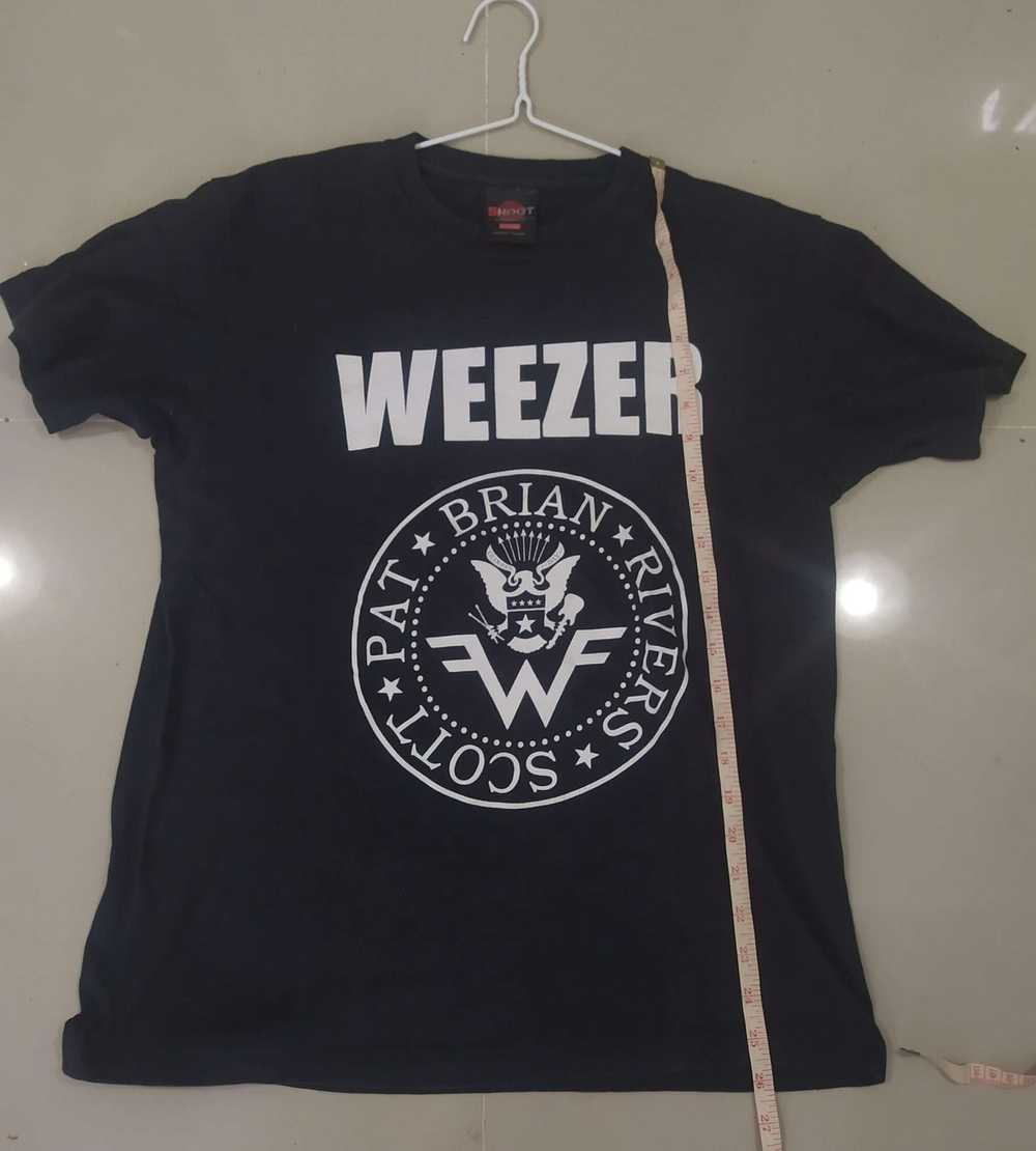 Band Tees × Rock T Shirt × Vintage Weezer Y2k Shi… - image 5