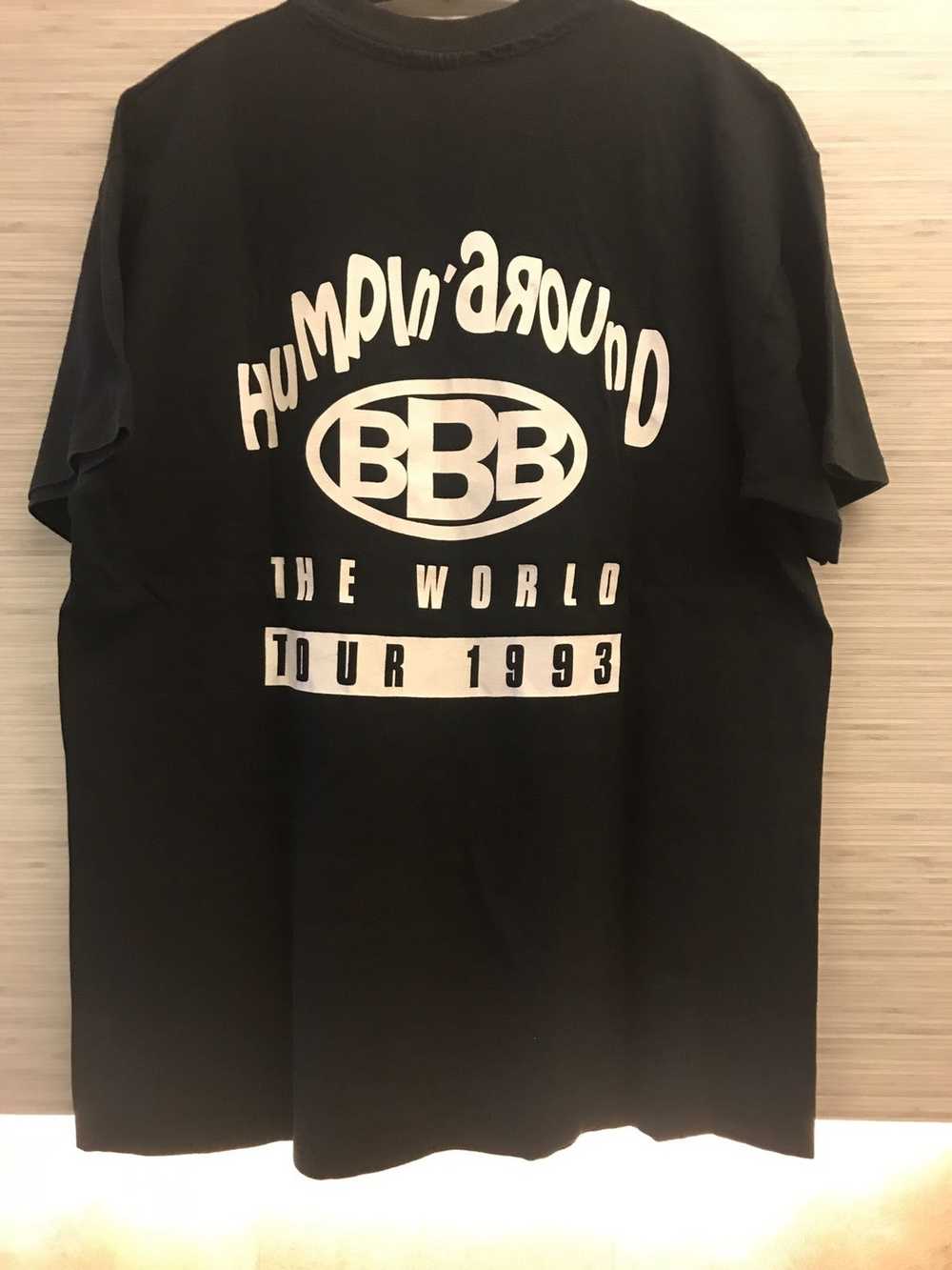 Hanes × Rap Tees × Vintage Vintage Bobby Brown Hu… - image 2