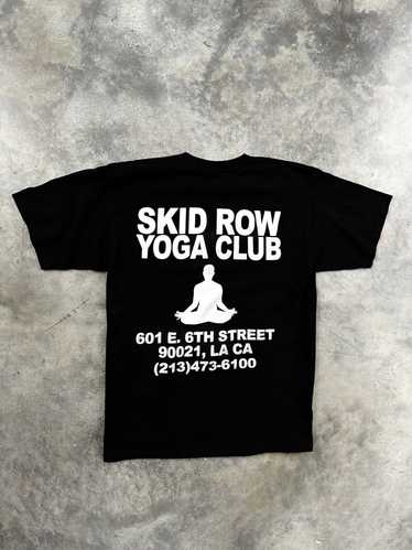 Pleasures Pleasures Black "Skid Row Yoga Club" Log