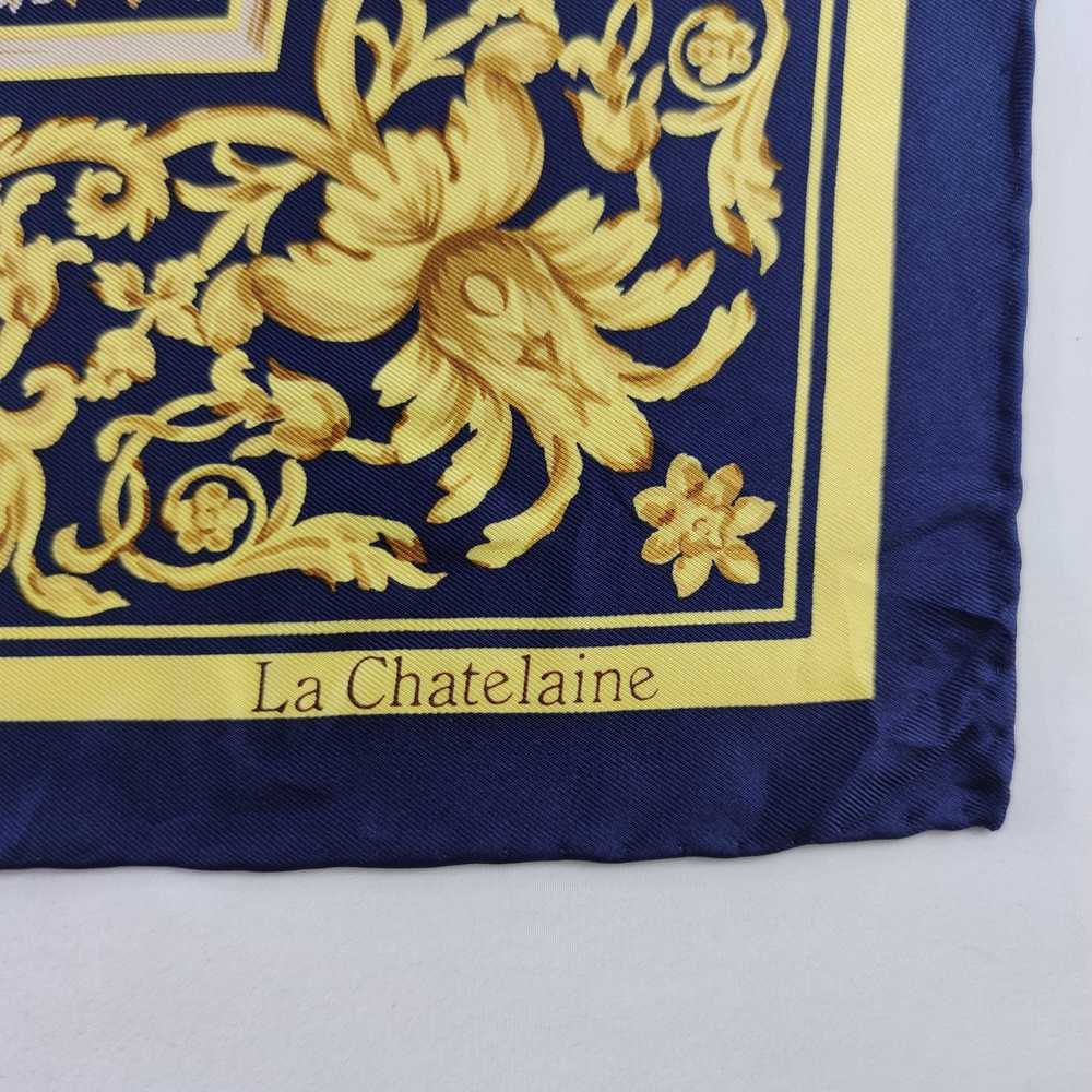 Other × Vintage La Chatelaine Silk Scarf - image 4
