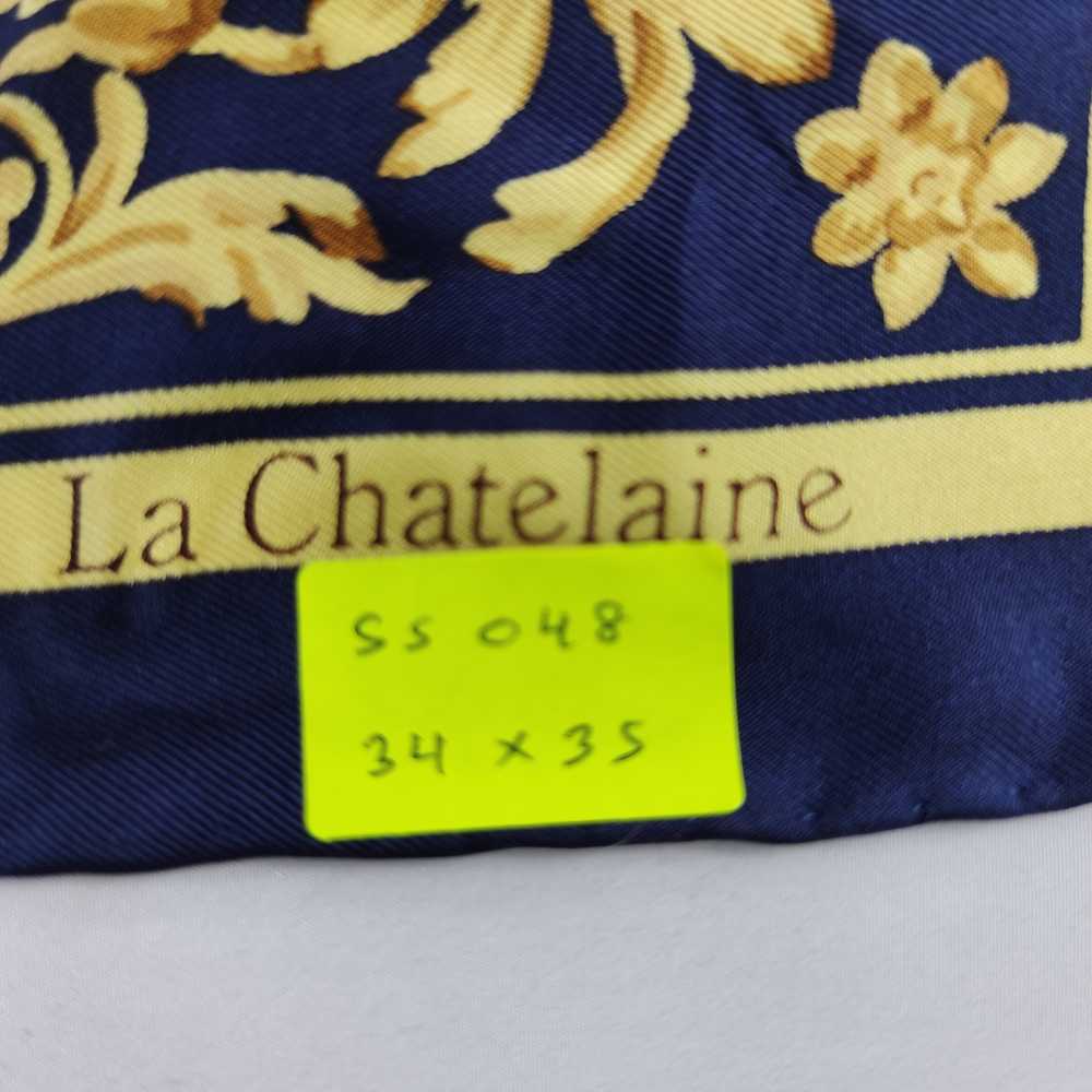 Other × Vintage La Chatelaine Silk Scarf - image 5