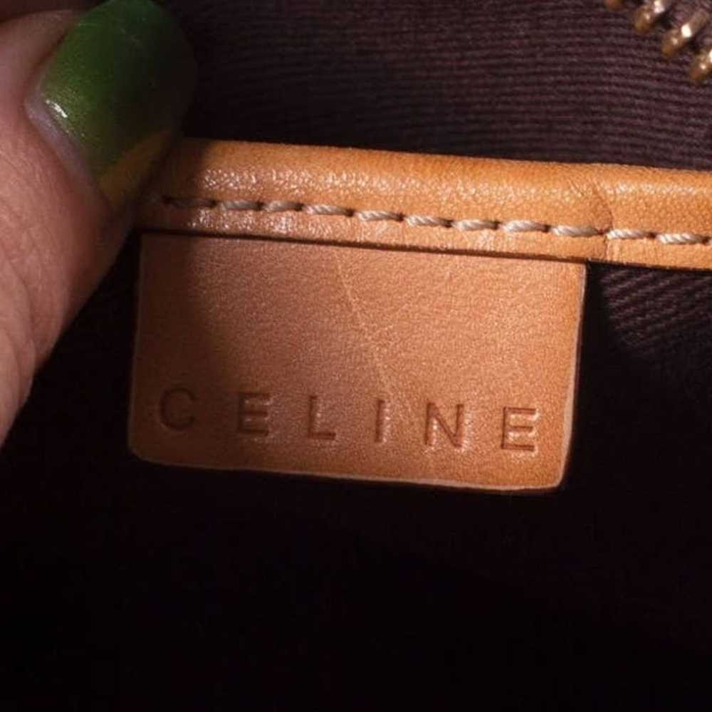 Celine Vintage CÉLINE Macadam Medium Barrel Bag - image 8