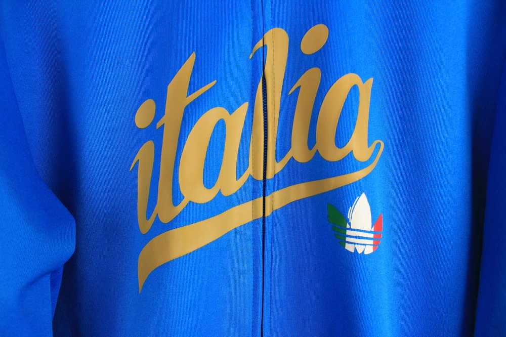 Adidas Italia Track Jacket - Large - image 4