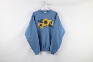 90s sunflower sweatshirt - Gem