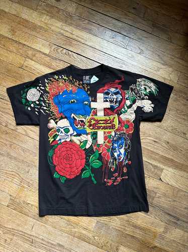 Ozzy Osbourne Tattoo Tee - Large Giant Label - image 1