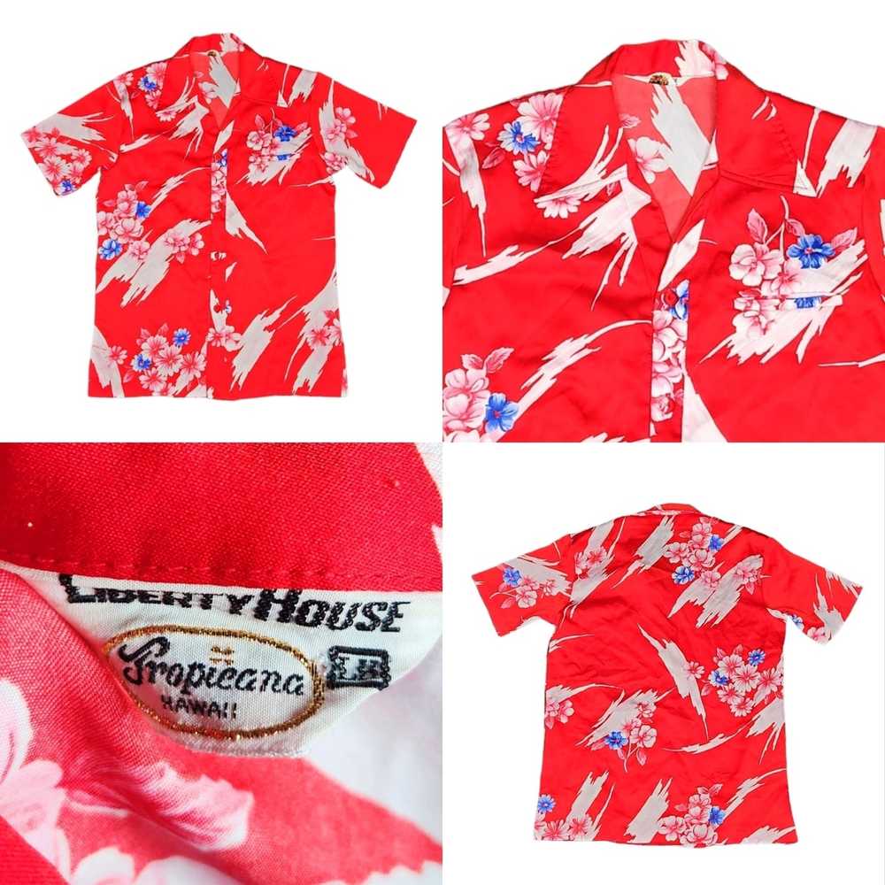 Hawaiian Shirt × Very Rare × Vintage VTG Rare Lib… - image 2