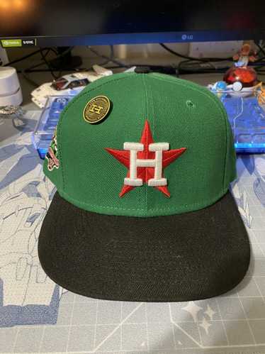 New Era 59Fifty Houston Astros 45th Anniversary Patch Jersey Rail Hat – Hat  Club