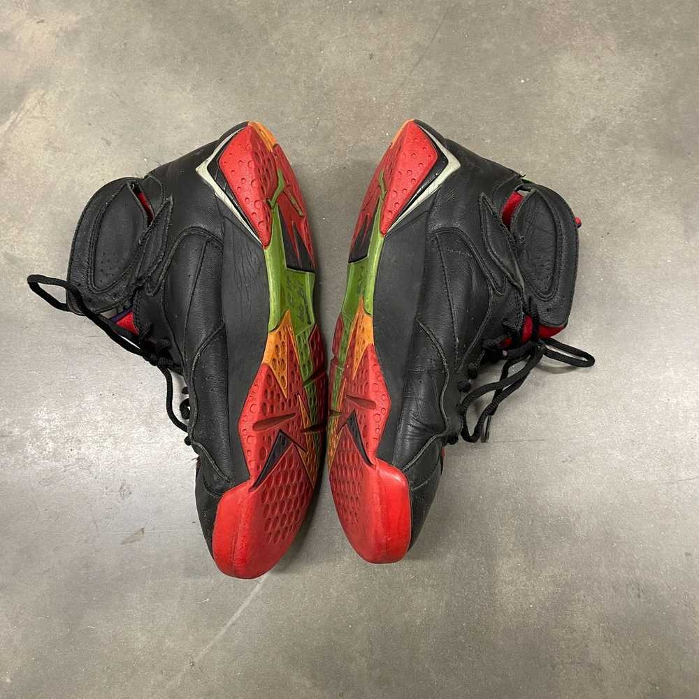 Jordan Brand Black/Red Nike Air Jordan VII Jordan… - image 3