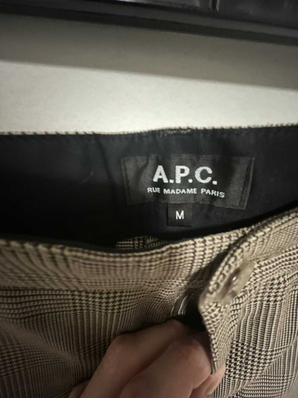 A.P.C. APC Plaid Trousers - image 4