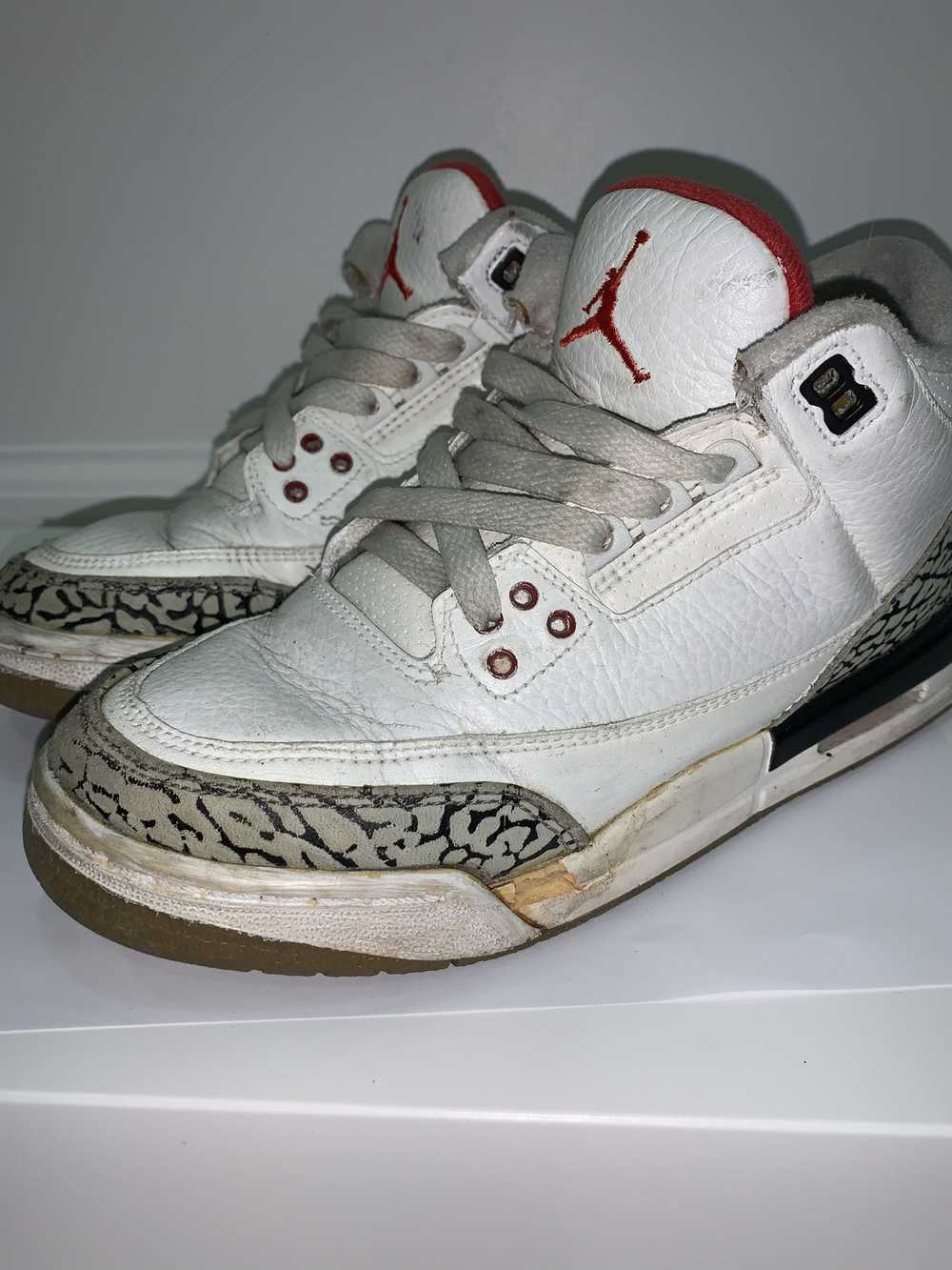 Jordan Brand × Nike "WHITE CEMENT" RETRO 3 AIR JO… - image 2