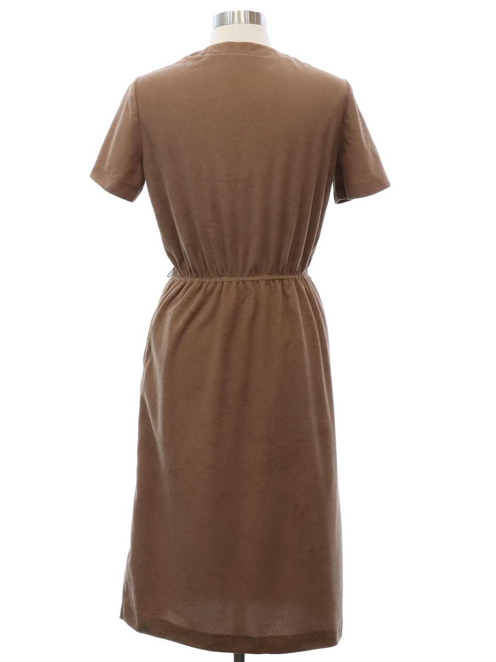 1970's Star Shine Ultra-Suede Dress - image 3