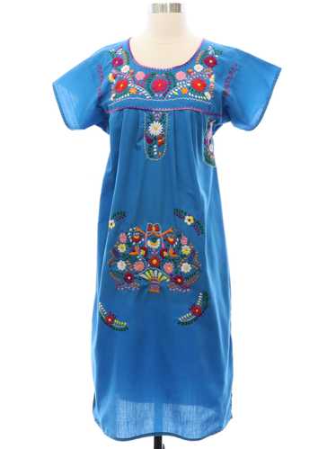 1970's Huipil Style Dress - image 1