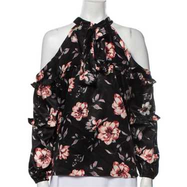 Other MISA Los Angeles Floral Print Halterneck Blo