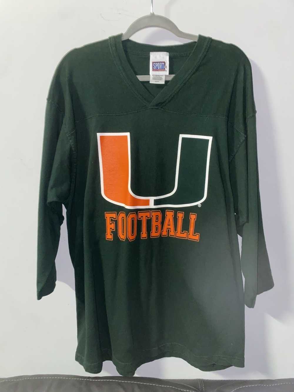 Sportswear × Vintage Vintage Miami Hurricanes Foo… - image 1