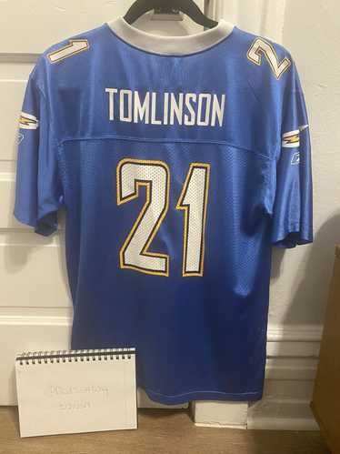 2008-09 SAN DIEGO CHARGERS TOMLINSON #21 REEBOK ON FIELD JERSEY