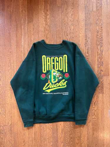 Vintage Vintage 1995 Oregon Ducks Rose Bowl Crewne
