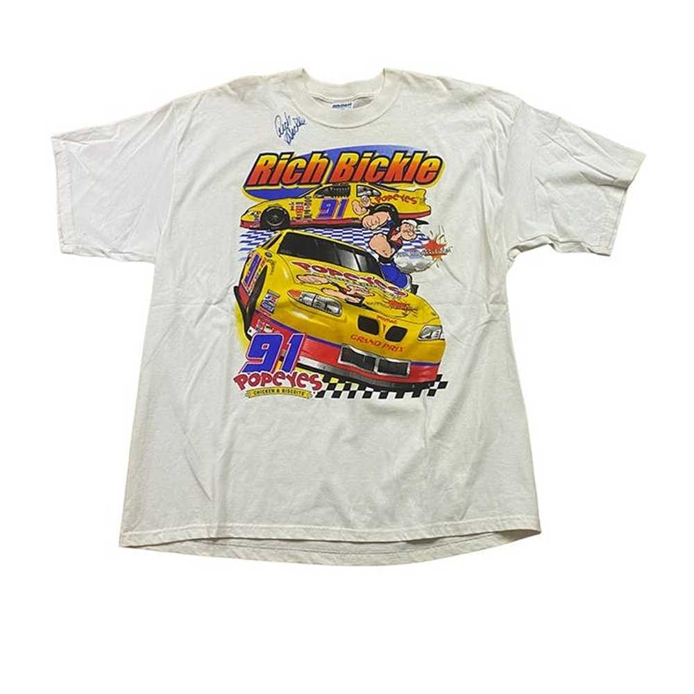 Gildan × NASCAR × Vintage 2000 Popeyes Racing Autogra… - Gem