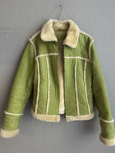 Other × Vintage Beautiful green vintage leather co